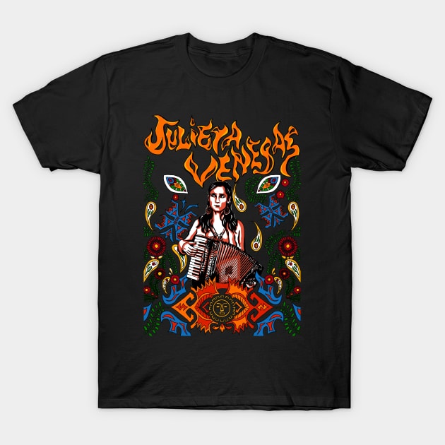 Julieta Venegas T-Shirt by HelenaCooper